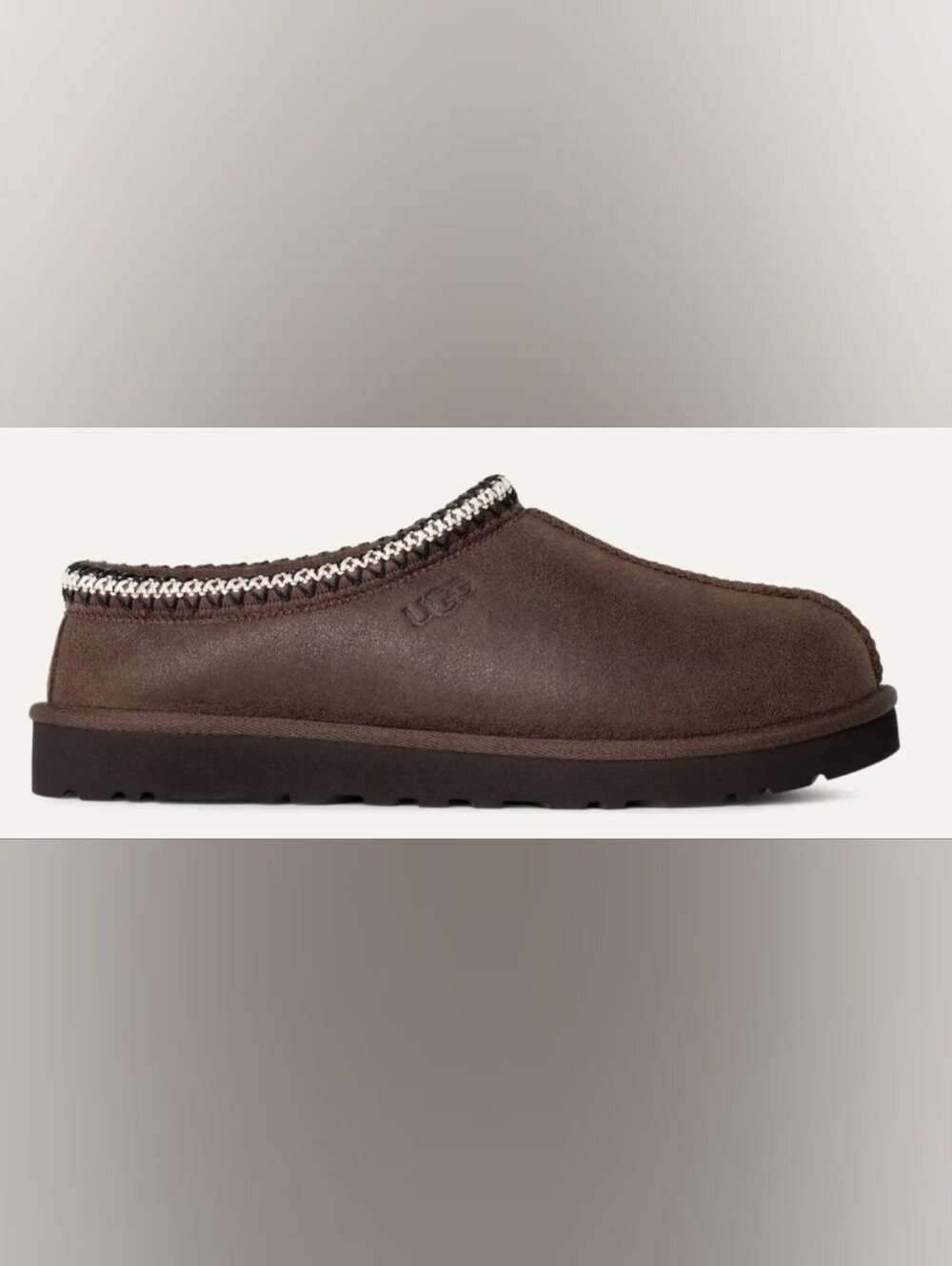 UGG Men's Tasman Distressed Slip-On Suede Clogs Size 12 Used Exc